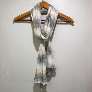 Old Navy Soft, Neutral Striped Scarf